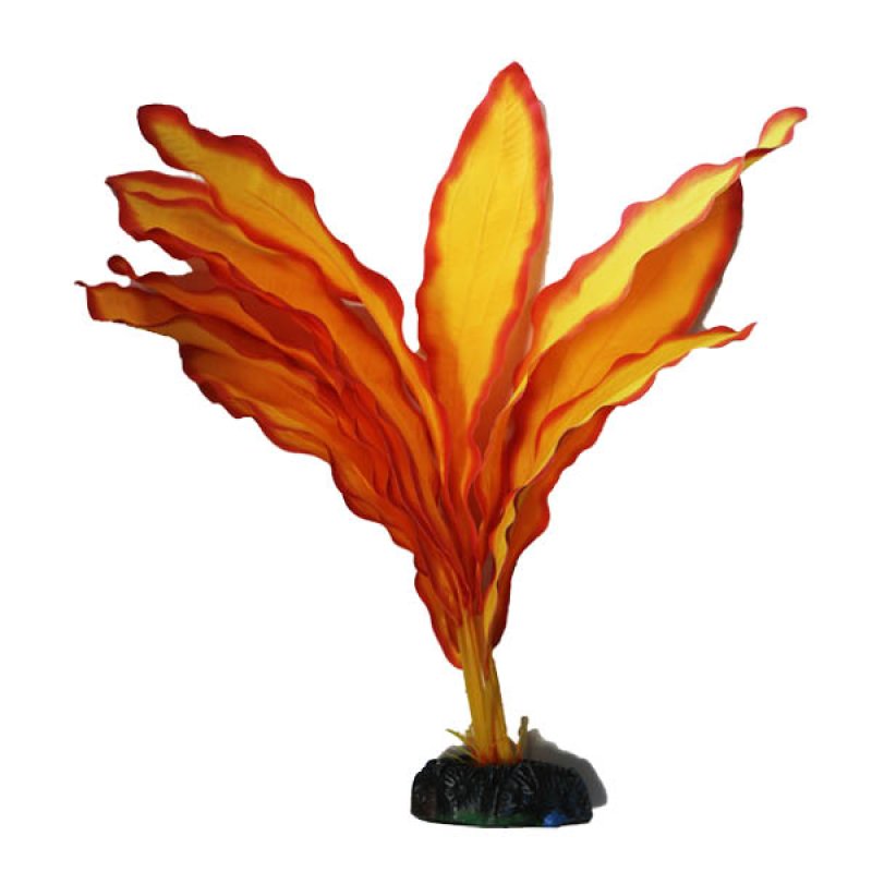 Betta Choice 40cm Silk Yellow & Red Plant