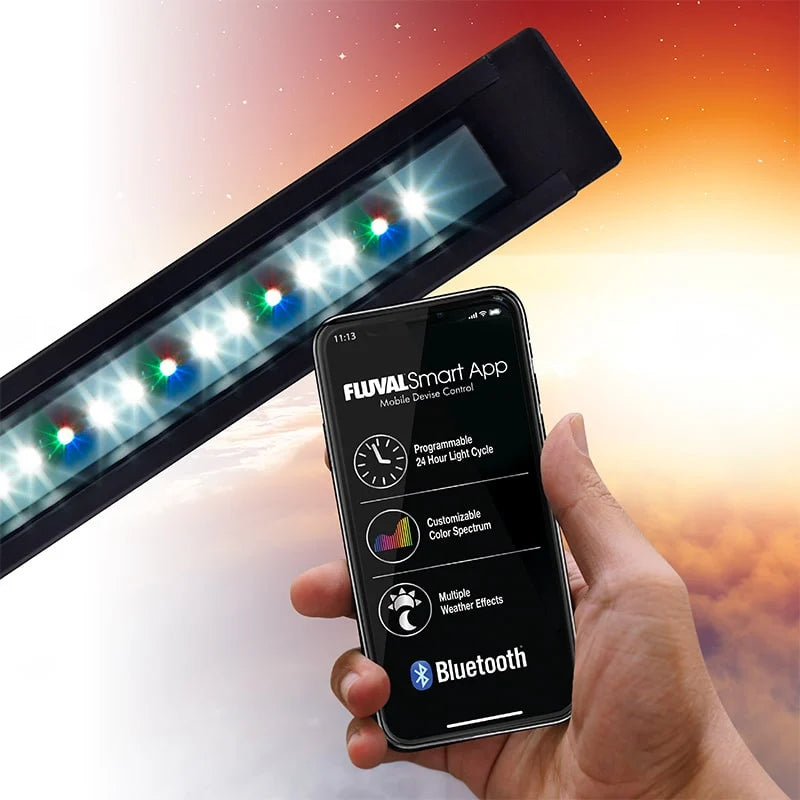 Roma 200 Bluetooth LED Aquarium Set, 200 L