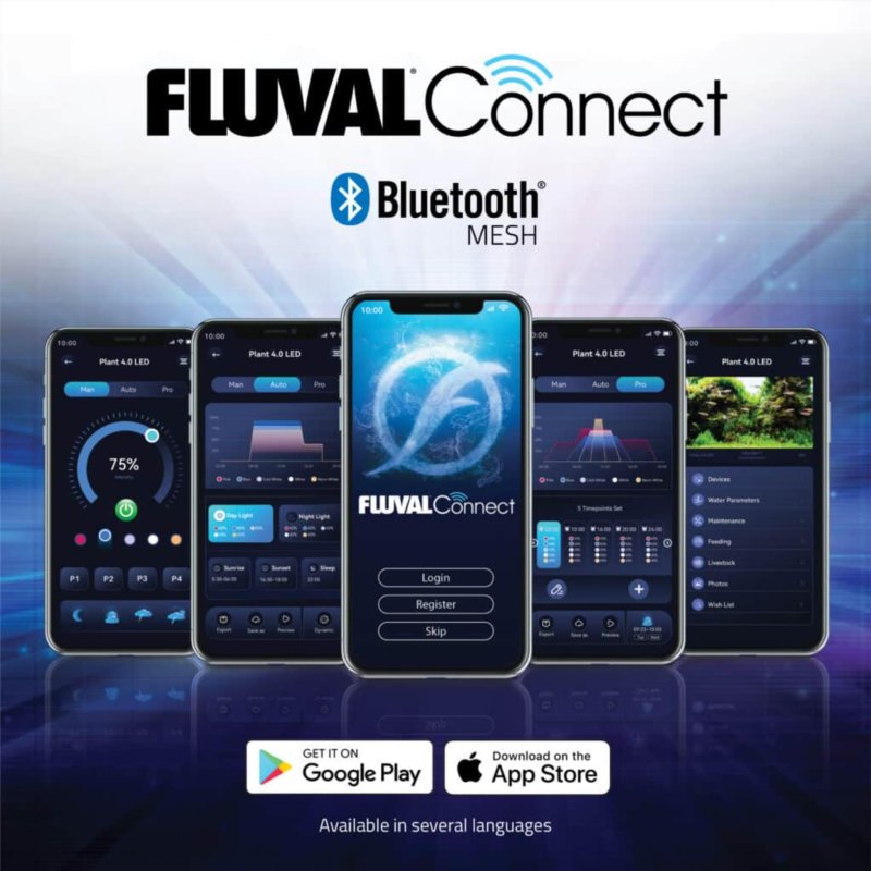 Fluval LED Plant 4.0 32w Bluetooth Mesh 60cm
