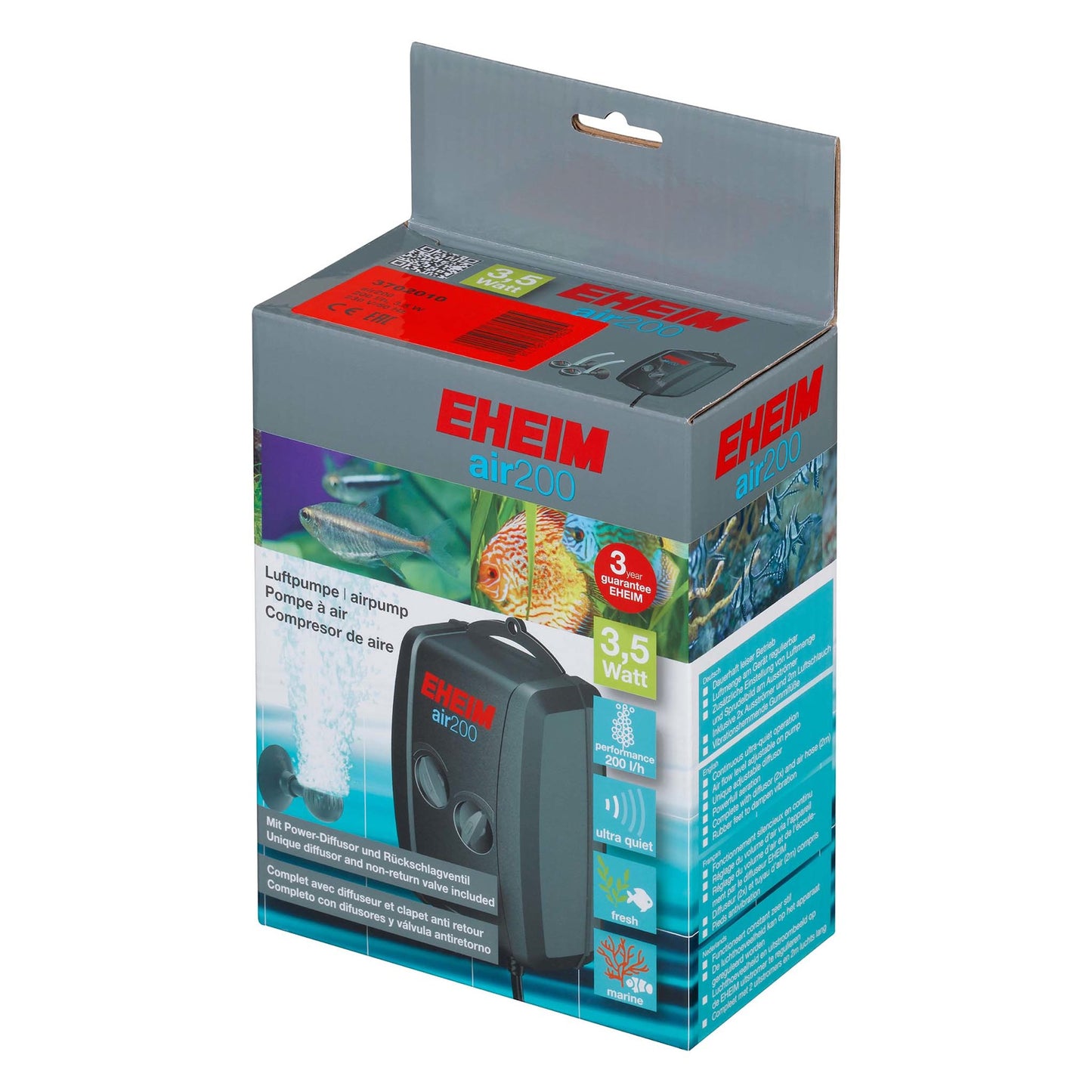 Eheim air200 Air Pump Complete (double outlet)