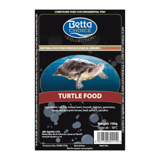 Betta Choice Turtle Food Blister Pack