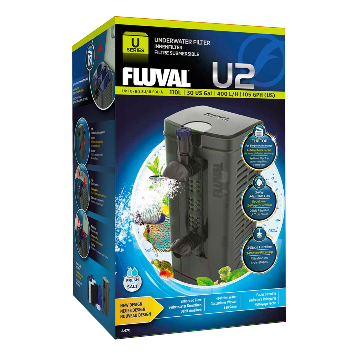 Fluval Underwater Internal Filter U-Series