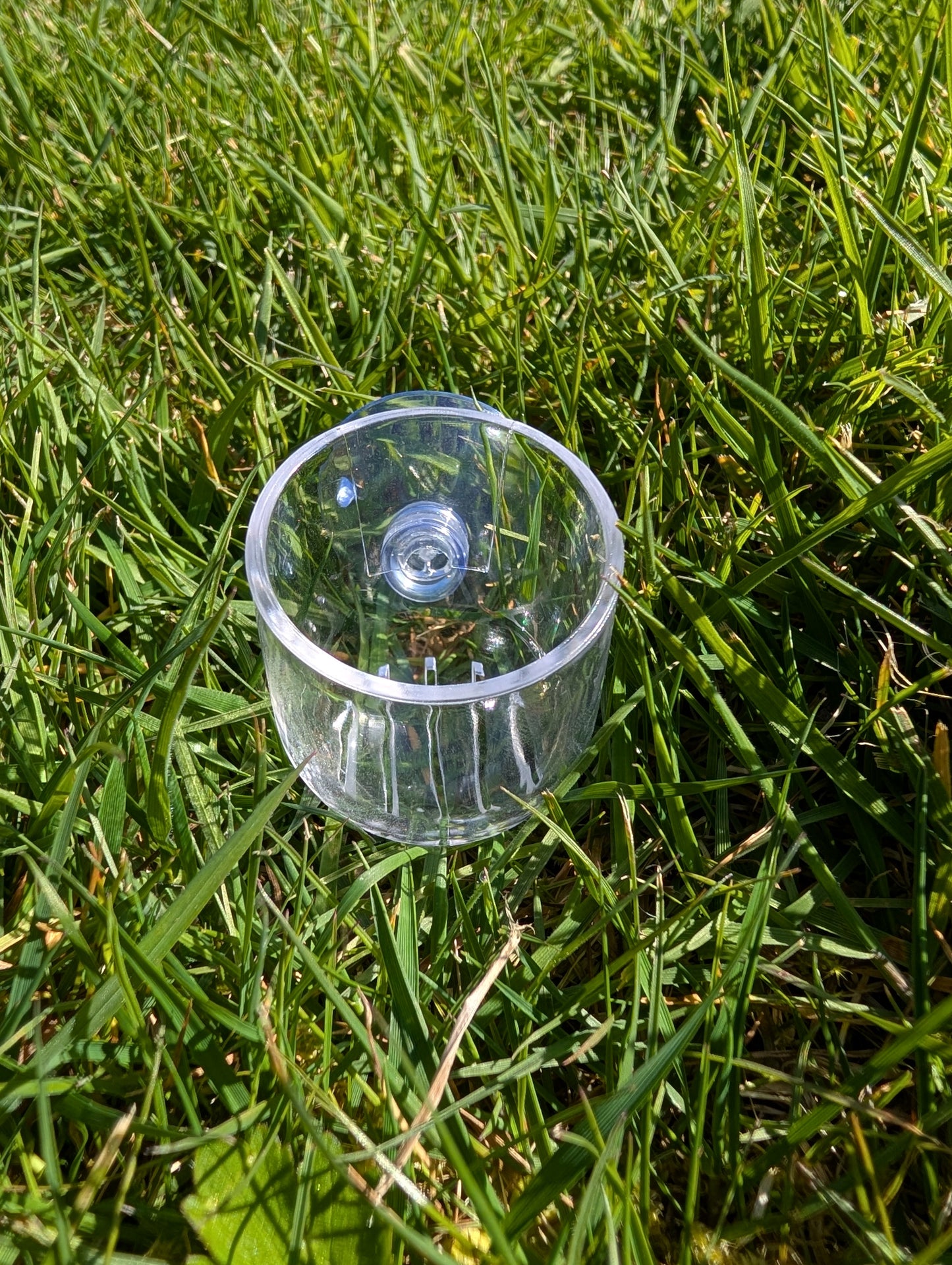 Acrylic Planter with Suction Cup