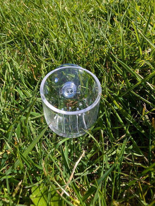 Acrylic Planter with Suction Cup